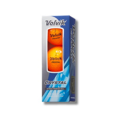 volvik crystal golf ball orange sleeve #color_assorted