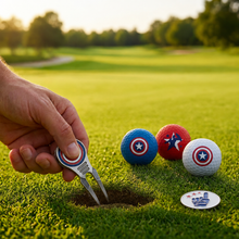 Marvel Captain America Divot Tool w/ Ball Marker