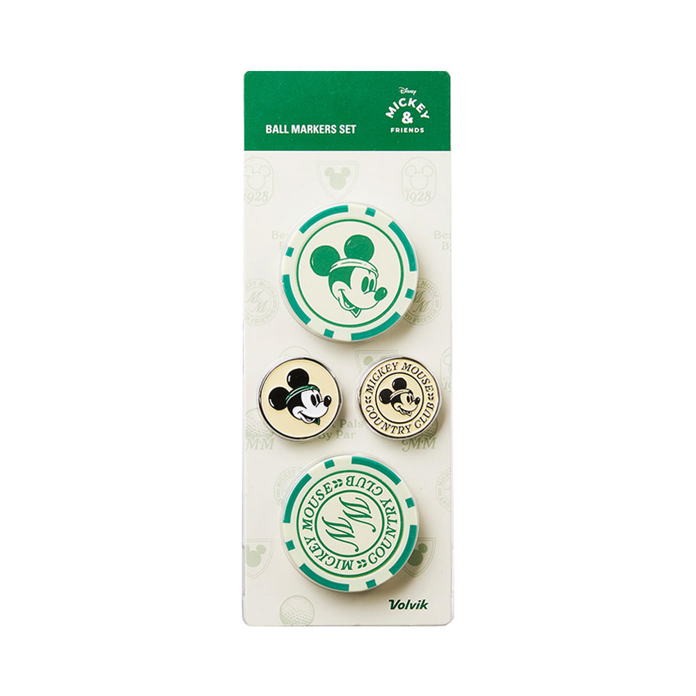 Disney Mickey Mouse (Country Club) Poker Chip Ball Marker Set