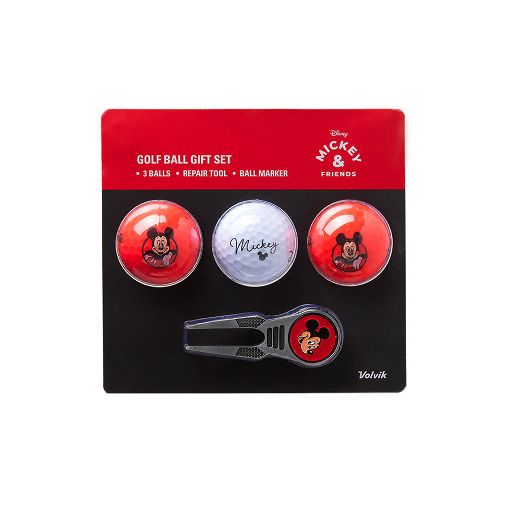 Disney Mickey Mouse Golf Ball & Divot Tool Gift Set