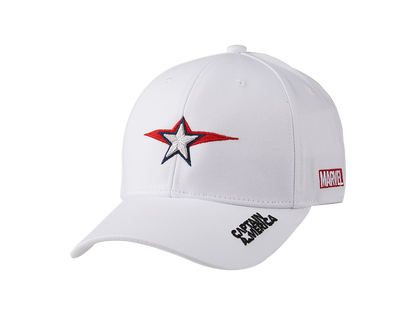 marvel headgear captain america white #color_white