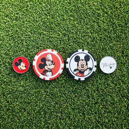 Disney Mickey Mouse Poker Chip Ball Marker Set